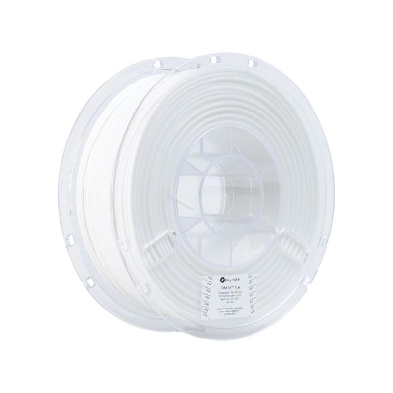 Bobine PolyLite PLA Blanc 1kg