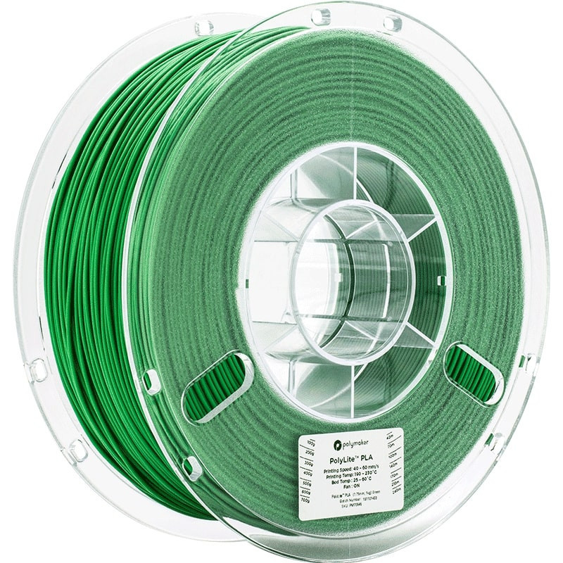 Bobine PolyLite PLA Vert 1kg