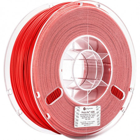 Filament PolyLite ABS Rouge