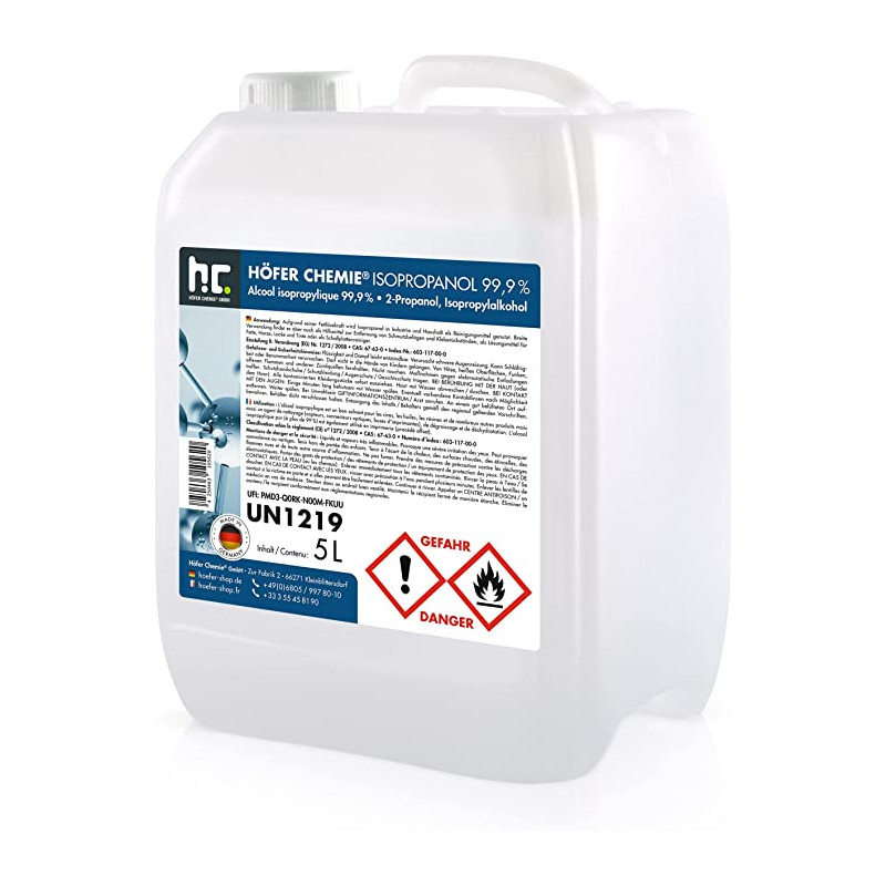 Alcool Isopropylique 10L