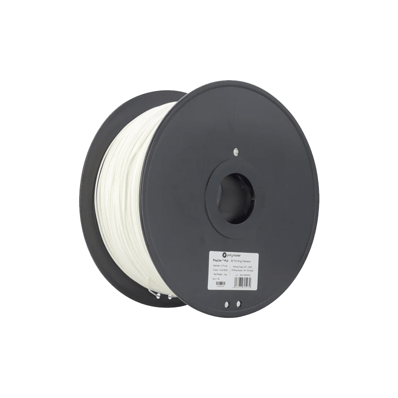 Polymaker PolyLite PLA Blanc 3kg
