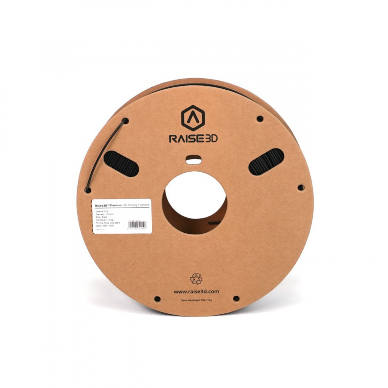 PLA Premium Raise3D Noir 1kg - 1.75mm