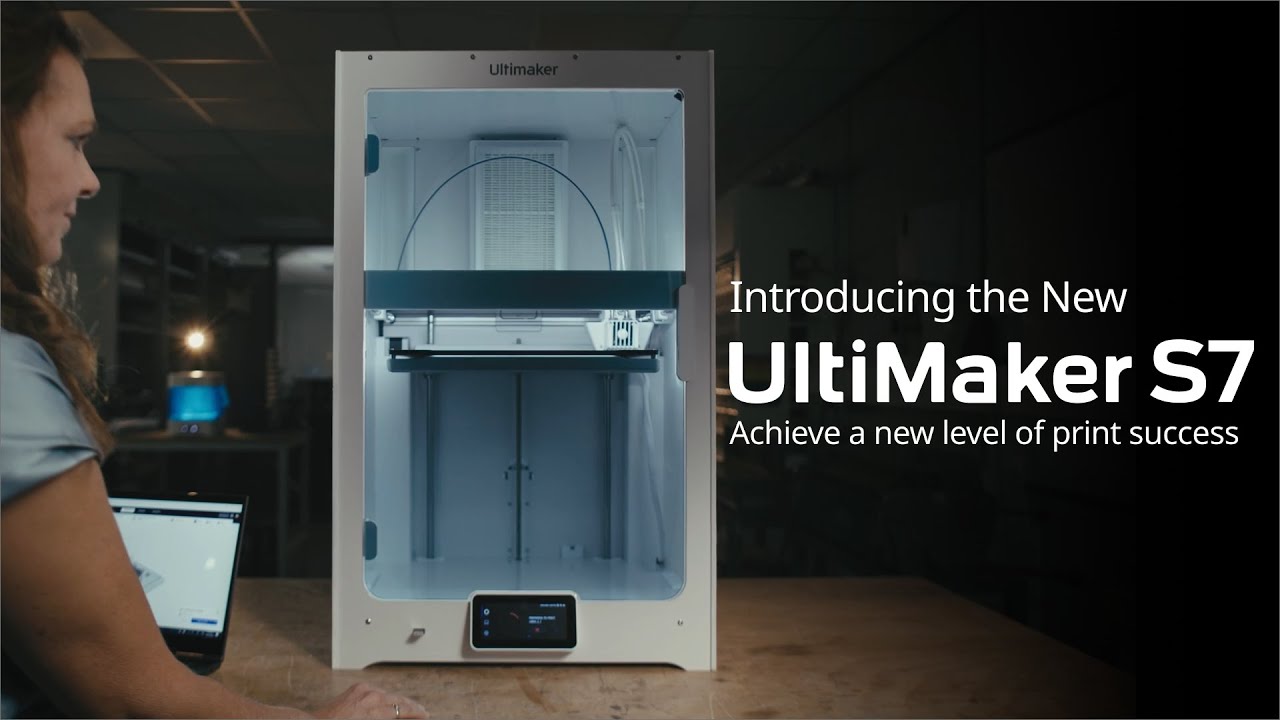 Ultimaker S5 et son environnement de travail